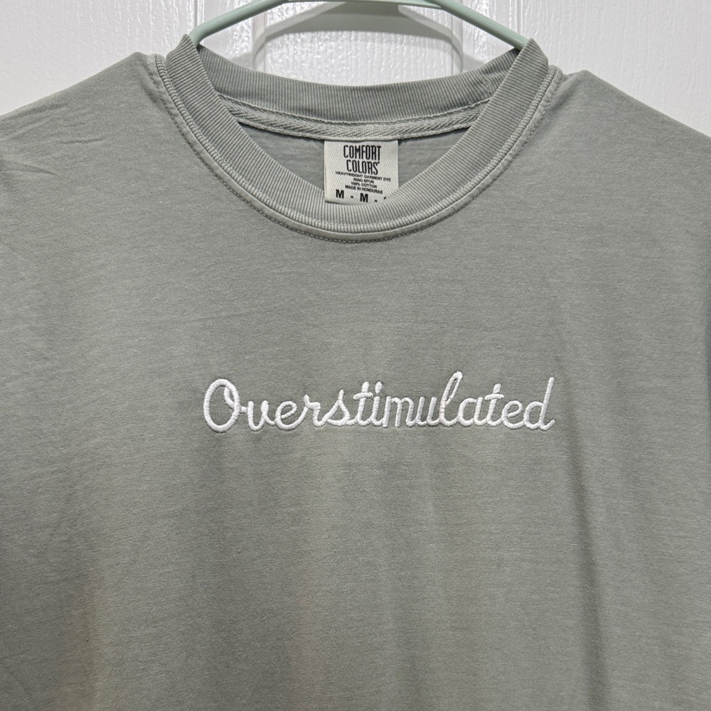 Comfort Colors Men's Tee in Light Gray